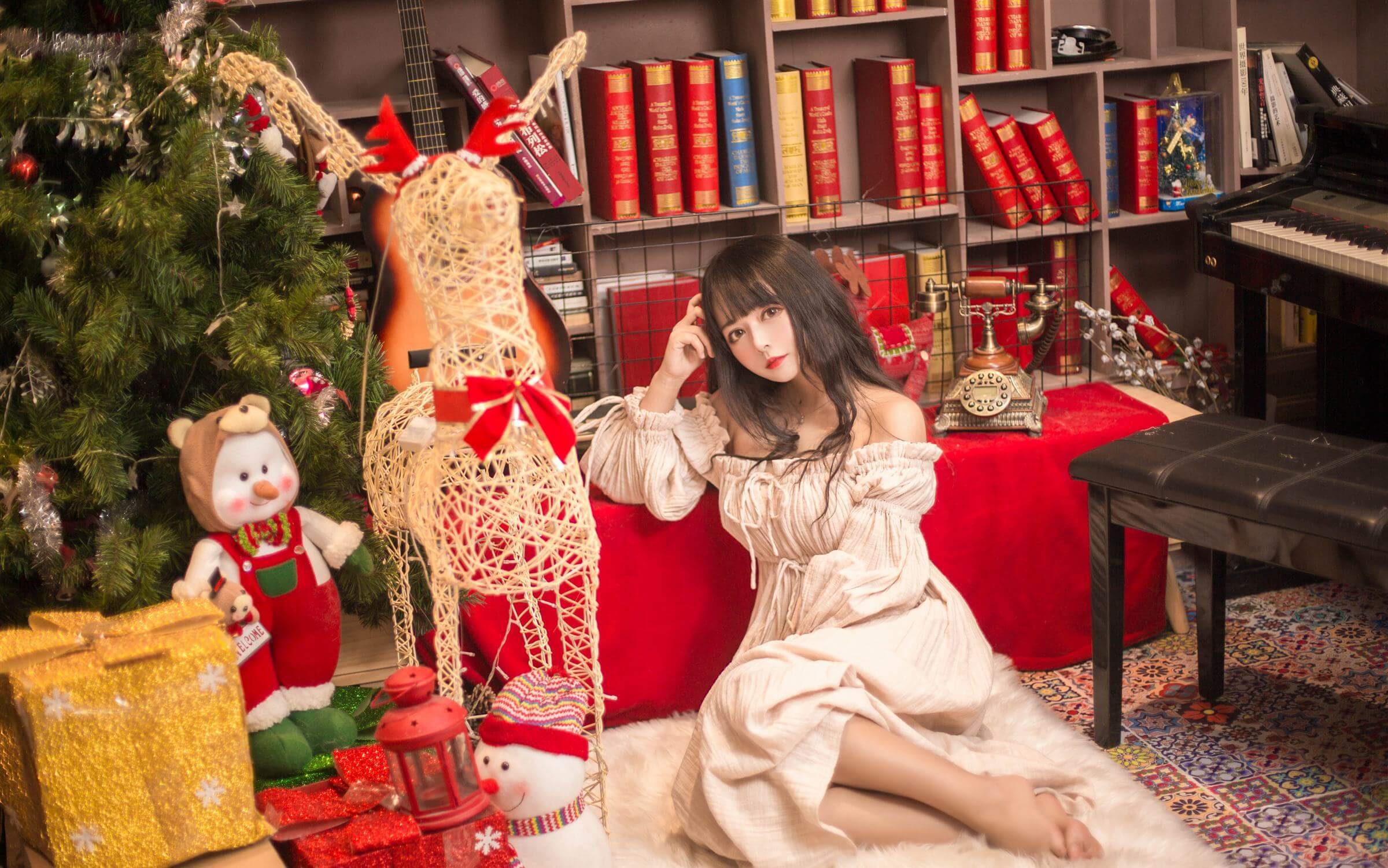 黑猫猫OvO – 圣诞插图1