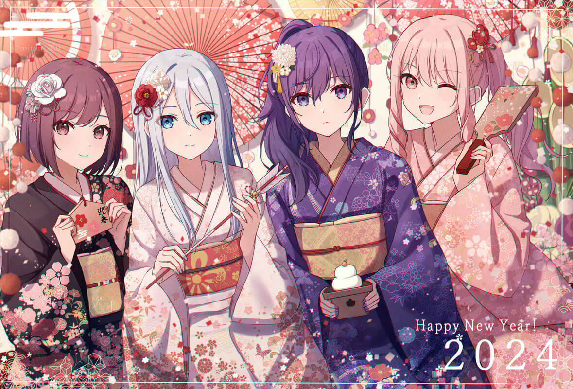 Pixiv 每日排行榜 2024年1月7日插图13